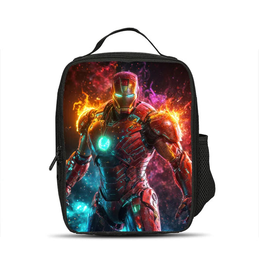 Avengers Iron Man-geïsoleerde lunchtas – nevel, vuur en ijs