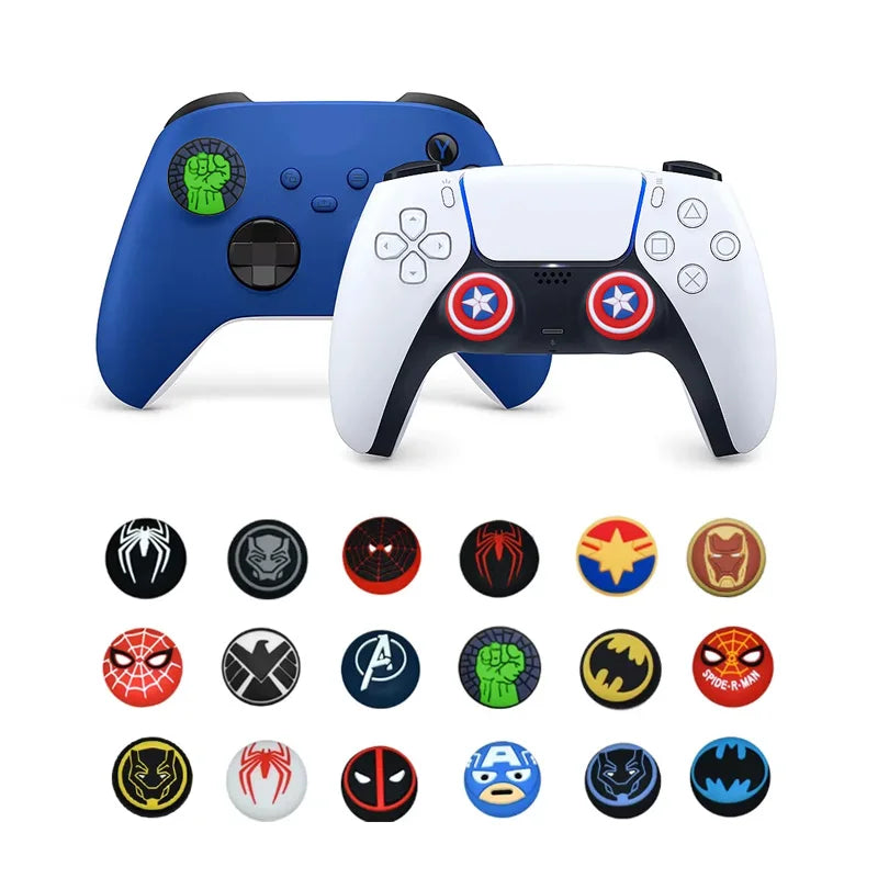 Black Panther-controllergrip - Zwart-blauwe duo