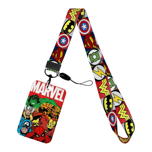 Marvel-badgehouder - Vintage groep striphelden