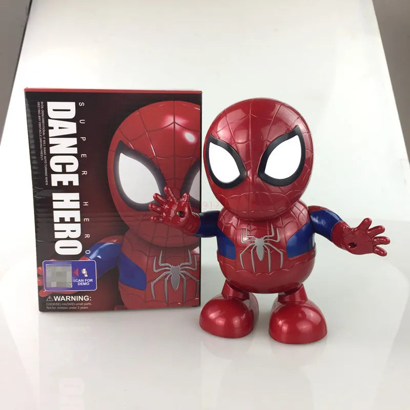 Dansende LED-robot Marvel Avengers Iron Man - Blauw-gouden variant, Dance Hero