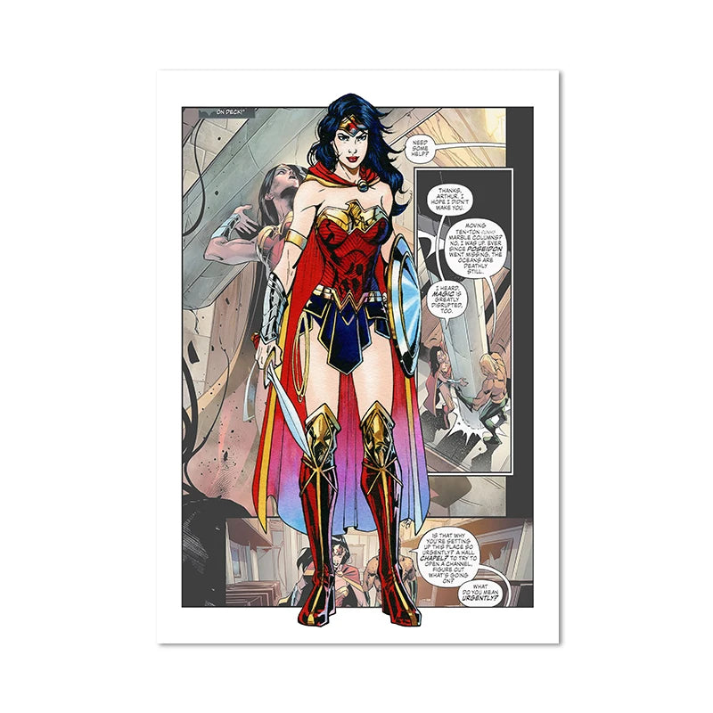 Wonder Woman-poster - Strip