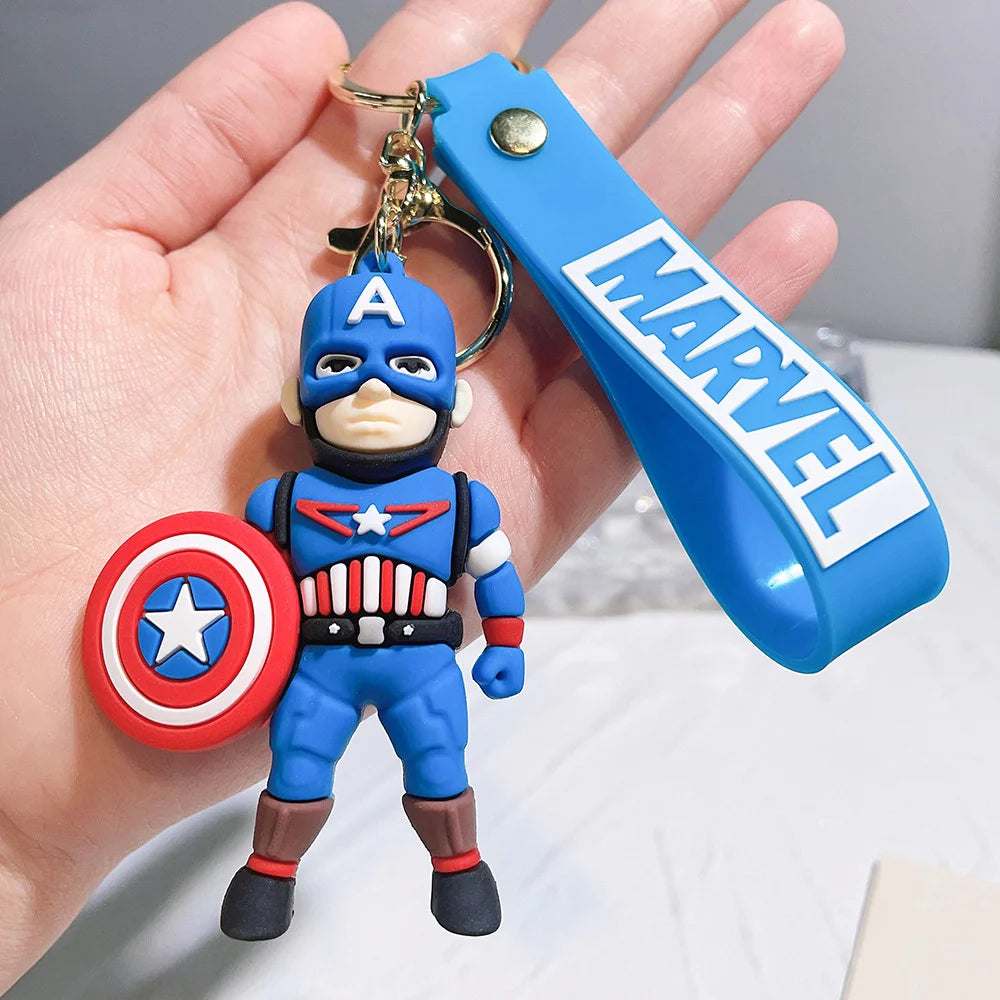 Captain America-sleutelhanger - Siliconenfiguur