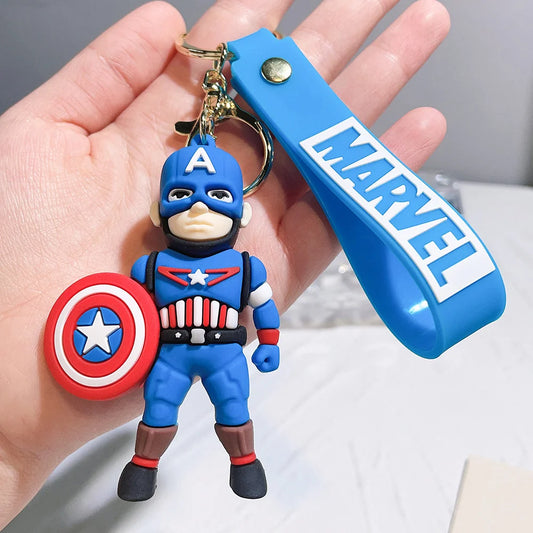 Captain America-sleutelhanger - Siliconenfiguur