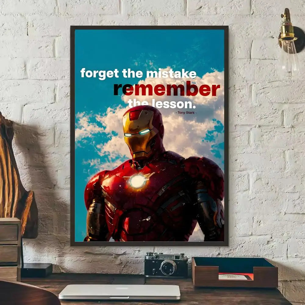 Iron Man-sticker - Bioscoopposter
