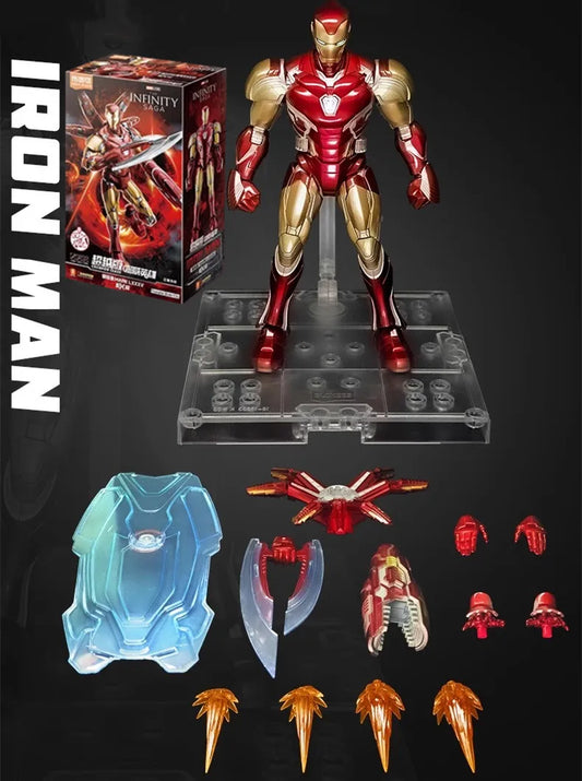 BLOKEES Iron Man MK85-figuur – assembleerbare blokken, Infinity Saga