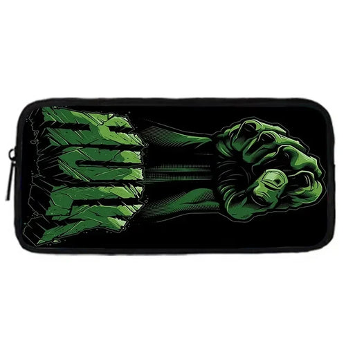 Hulk-etui - vectorvuist in groene neonstijl