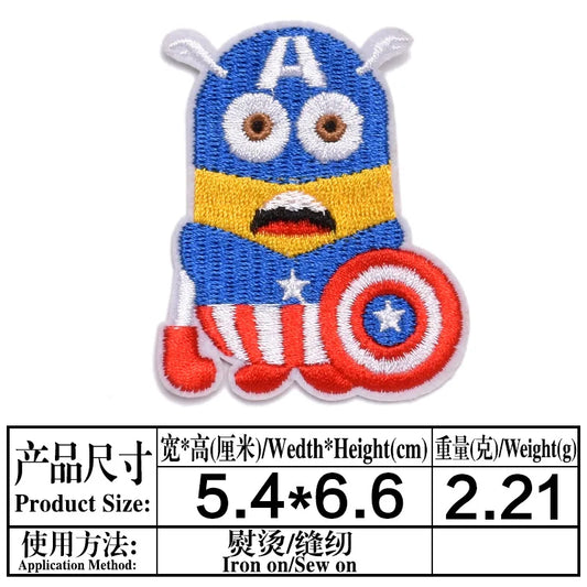 Avengers Thor-patch - geborduurde cartoonhelm