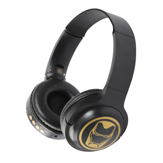 Avengers Iron Man Bluetooth-koptelefoon - Zwart en goud