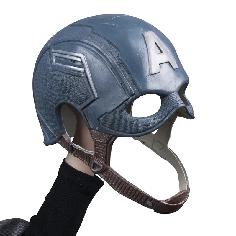 Captain America-latexmasker - filmreplica voor cosplay