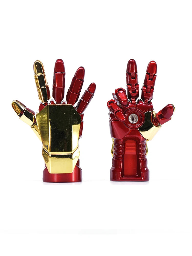 Iron Man-robot hand-USB-stick - Rood en goud, 4 tot 512GB