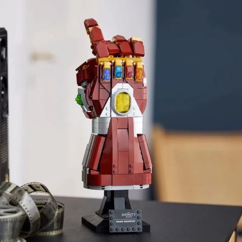 Avengers Nano Gauntlet-bouwstenenfiguurtje - Infinity Gauntlet, 675 onderdelen