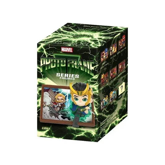 Blind Box POP MART Marvel-fotolijst – serie 11, mysteriefiguur