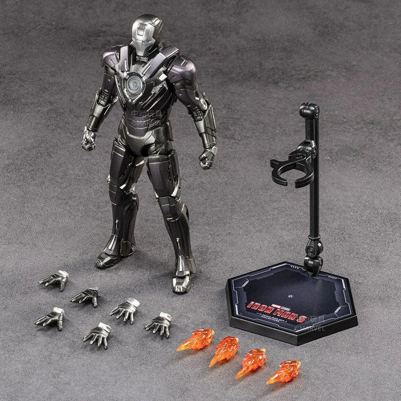 ZD Toys Iron Man MK39 Starboost-figuur - Teal-variant