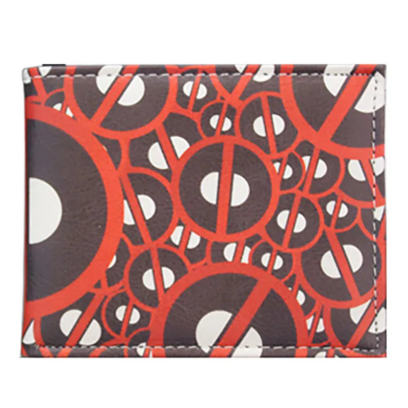 Avengers Deadpool-portemonnee - Bruin herhaald patroon