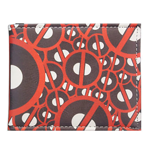 Avengers Deadpool-portemonnee - Bruin herhaald patroon