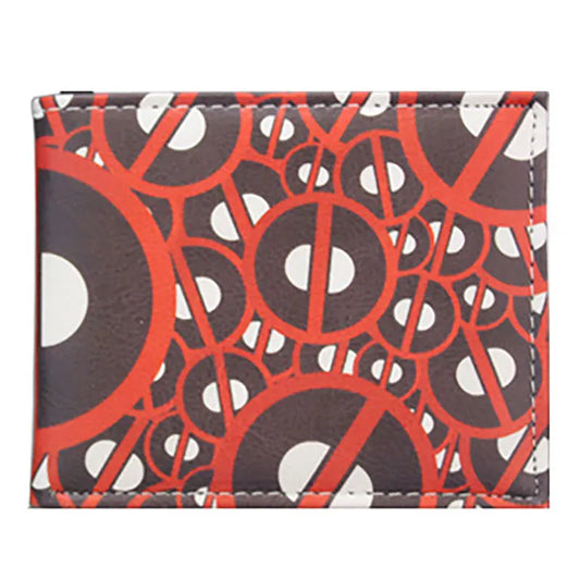 Avengers Deadpool-portemonnee - Bruin herhaald patroon
