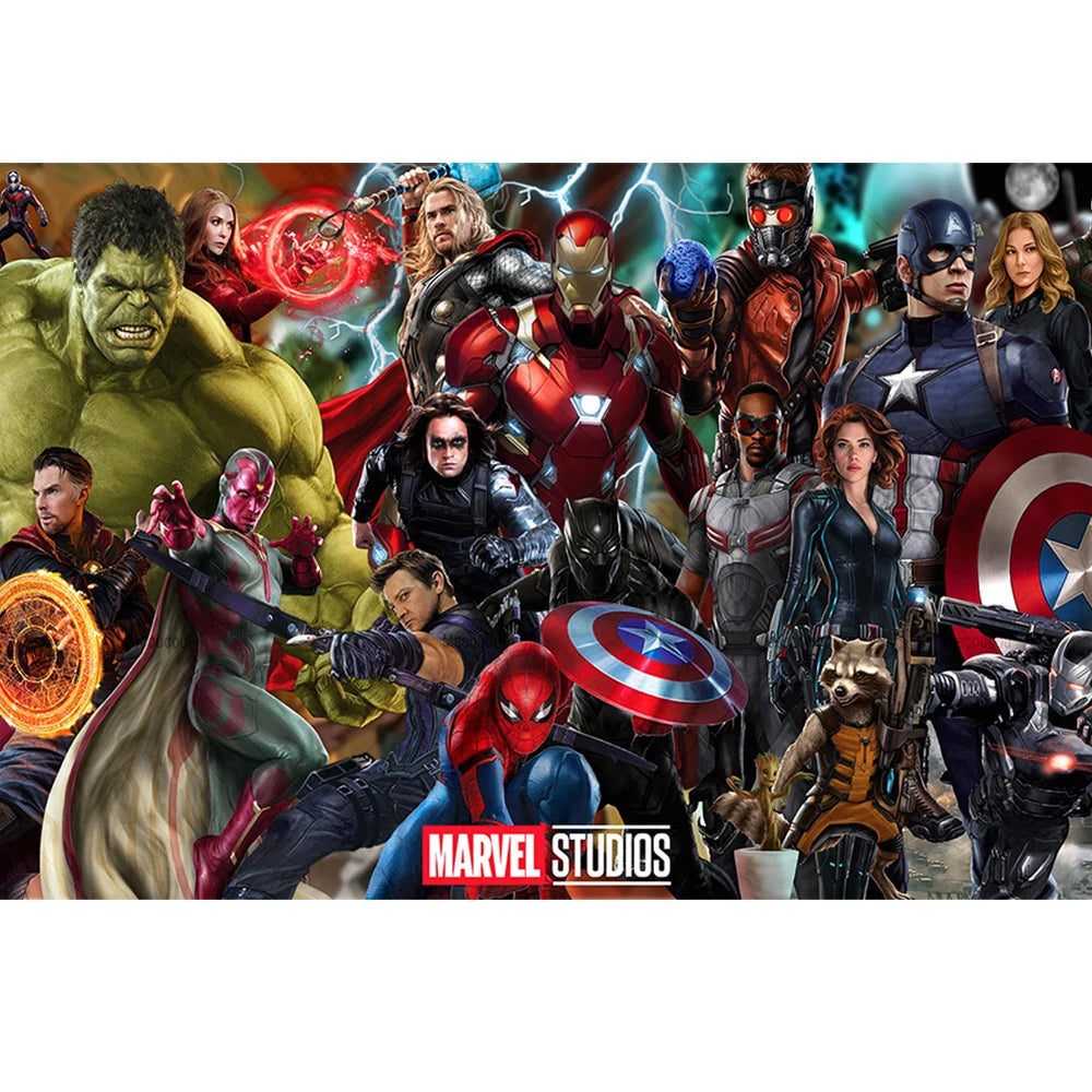 Poster Marvel Studios - Volledige cast