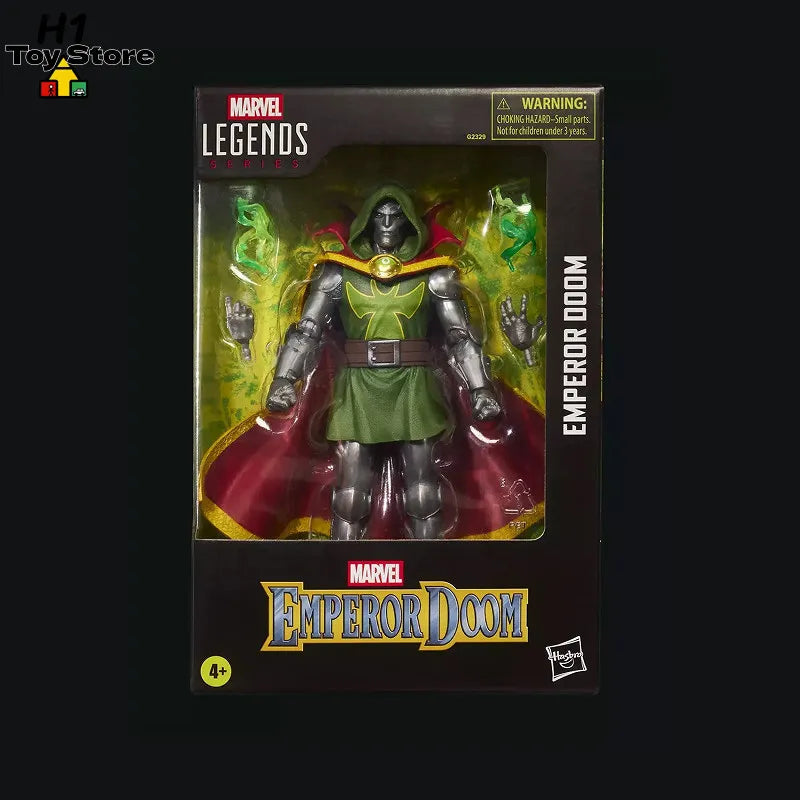 Figurine Marvel Legends Doctor Doom - Échelle 1/12, effets magiques verts