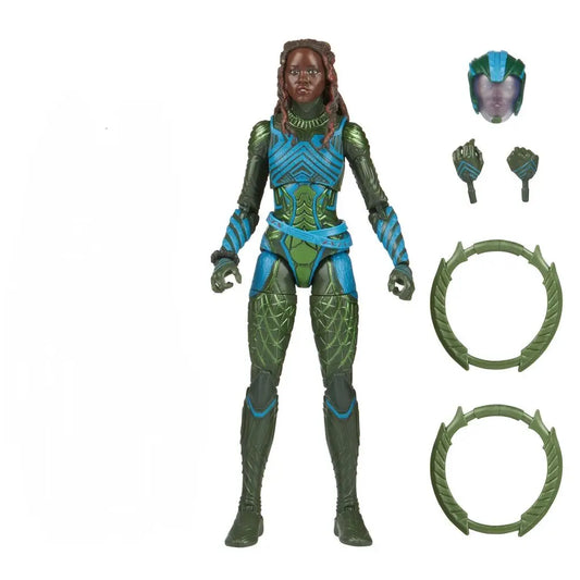 Avengers Nakia-figuur - Groene en blauwe Wakanda-outfit