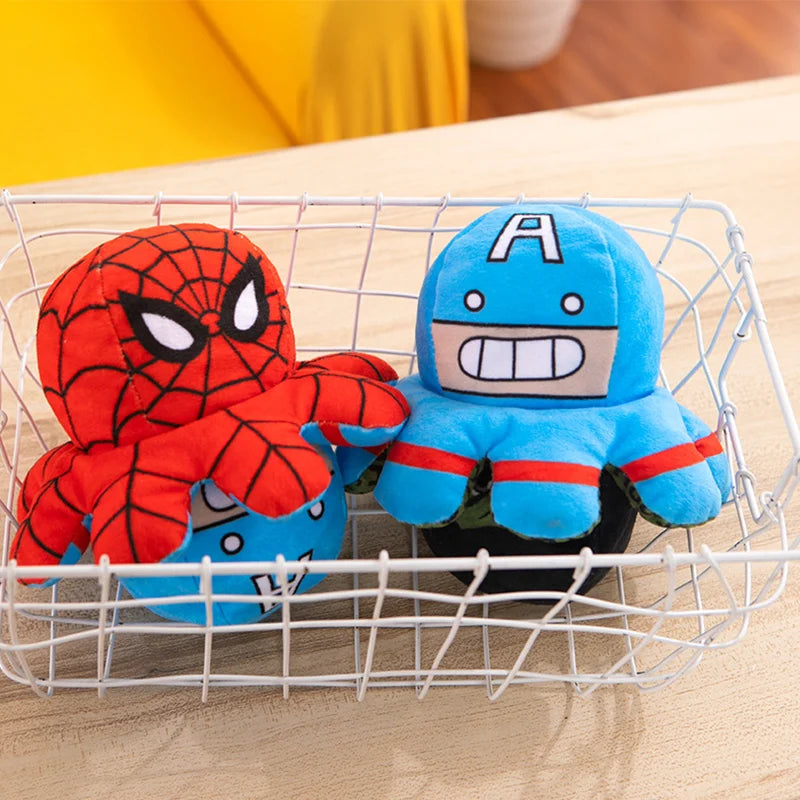 Omkeerbare Avengers-octopusknuffel - Omkeerbaar, met meerdere helden