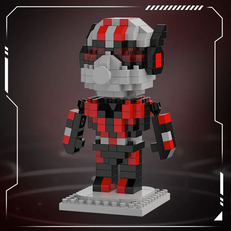Avengers Ant-Man Bouwstenen - Zwart-Rode Helm
