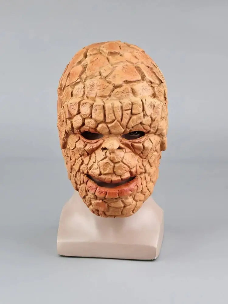 Masque et gants The Thing - Cosplay Fantastic Four en latex pour adulte