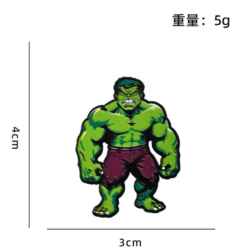 Avengers-emaille badge - Hulk