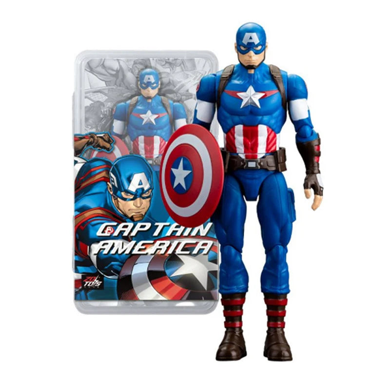 Coffret Avengers - Collection multi-personnages Iron Man Thor Hulk Spider-Man 18 cm