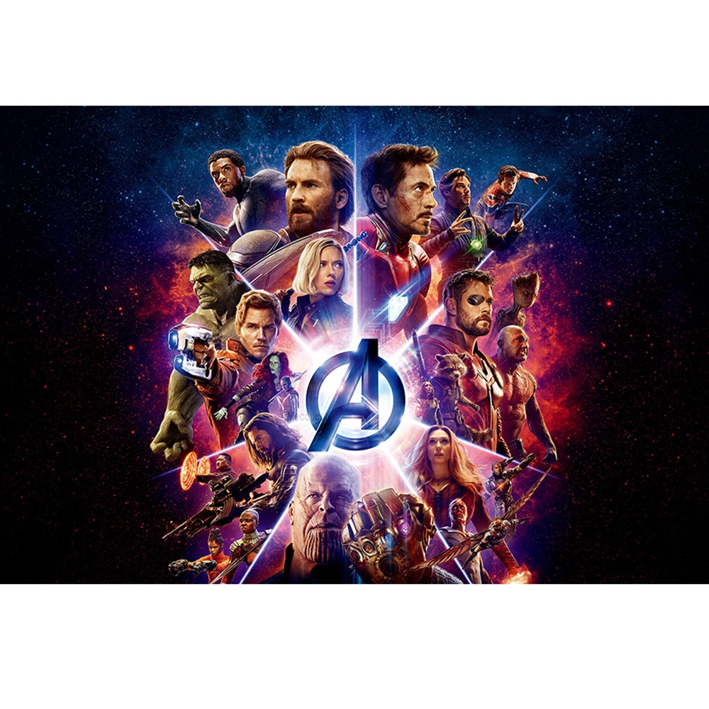 Poster Avengers Infinity War - Stralenlogo