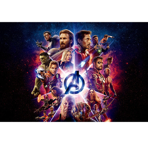 Poster Avengers Infinity War - Stralenlogo