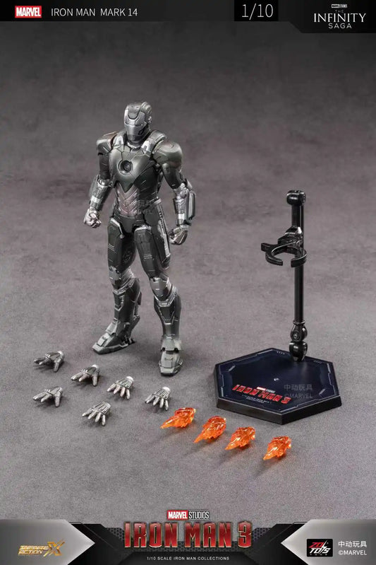 ZD Toys Iron Man MK14-figuur - Tony Stark-actiefiguur