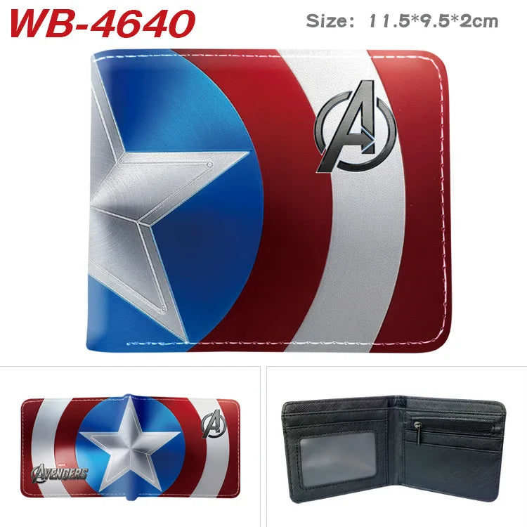 Avengers-portemonnee Captain America – schild met A-logo