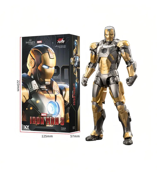 ZD Toys Iron Man MK20 Python-figuur - Tony Stark-actiefiguur