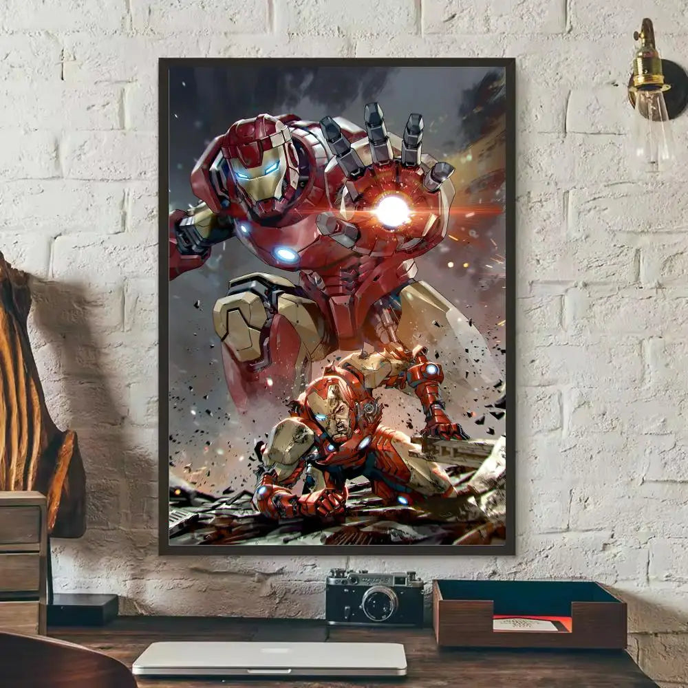 Iron Man-sticker - Zwevende Vlucht