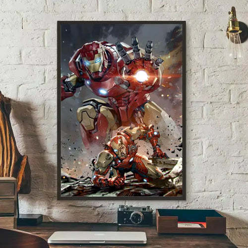 Iron Man-sticker - Zwevende Vlucht