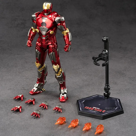 ZD Toys Iron Man MK17 Heartbreaker-figuur - Tony Stark-actiefiguur