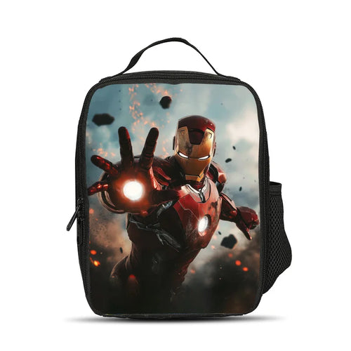 Avengers Iron Man-geïsoleerde lunchtas – geactiveerde repulsor, stoffige lucht