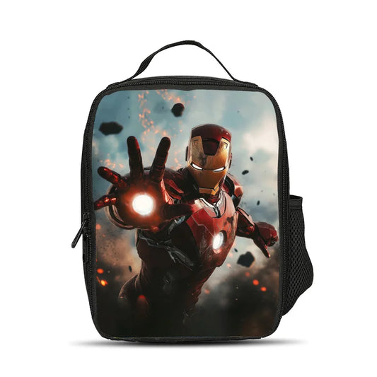 Avengers Iron Man-geïsoleerde lunchtas – geactiveerde repulsor, stoffige lucht