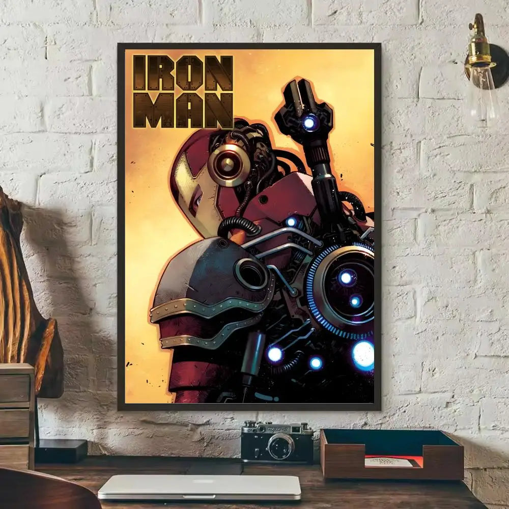 Iron Man-sticker - Studioportret