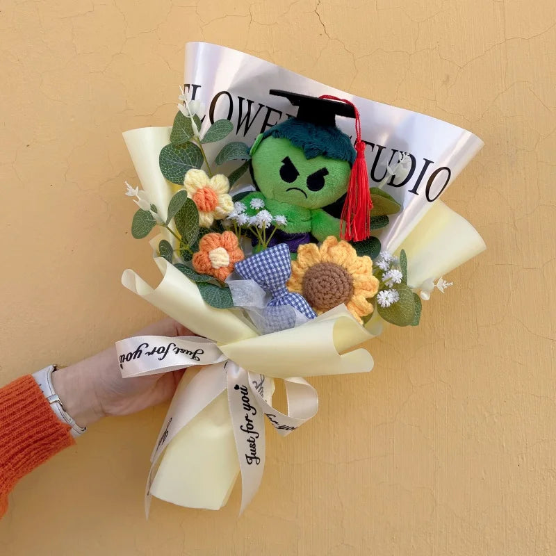 Avengers Spider-Man-cadeauboeket - Handgemaakt knuffeldier