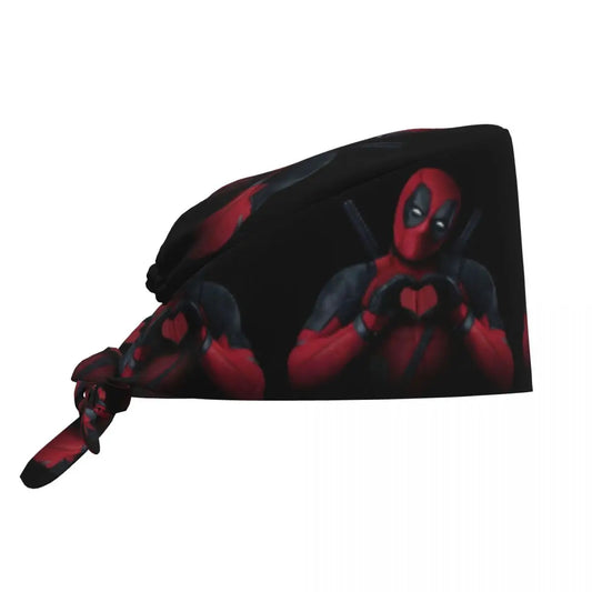 Deadpool-bandana - Zwart solohart