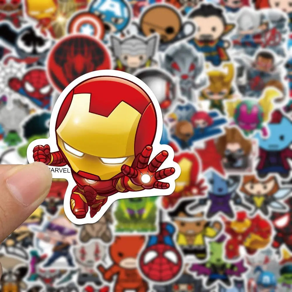 Avengers-stickers - Set van 50 waterbestendige stickers