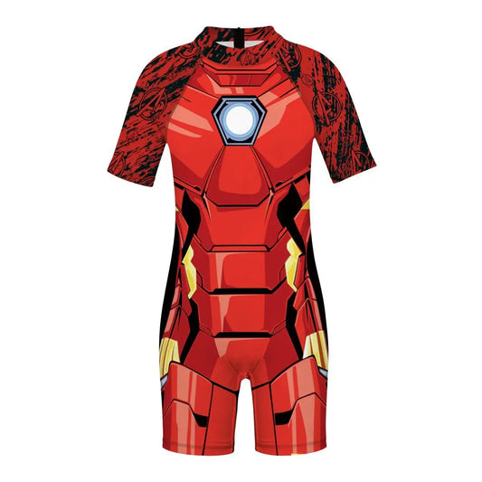Avengers Iron Man-kinderpak - mouwen met Avengers-logo