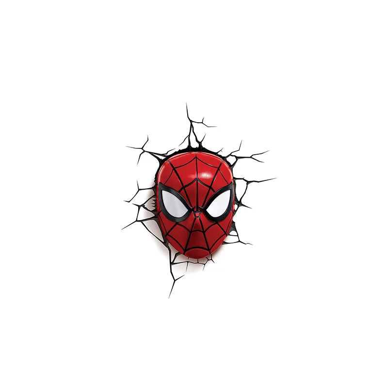 Avengers Iron Man Captain America-stickers - 3D-muurschildering met trompe-l'oeileffect