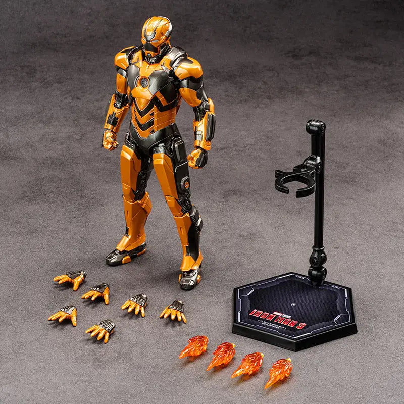 ZD Toys Iron Man MK39 Starboost-figuur - Teal-variant
