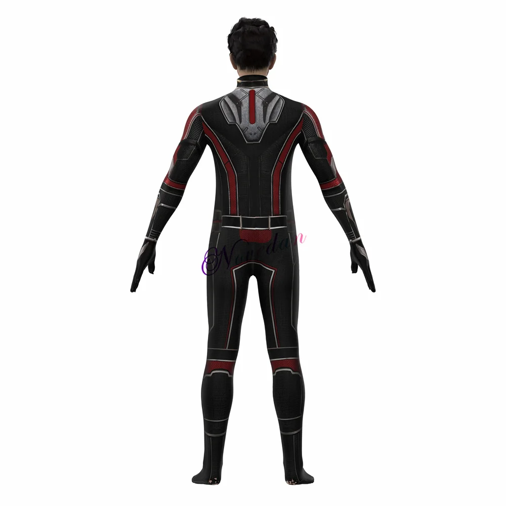 Ant-Man-kostuum - rood-zwart pak met masker