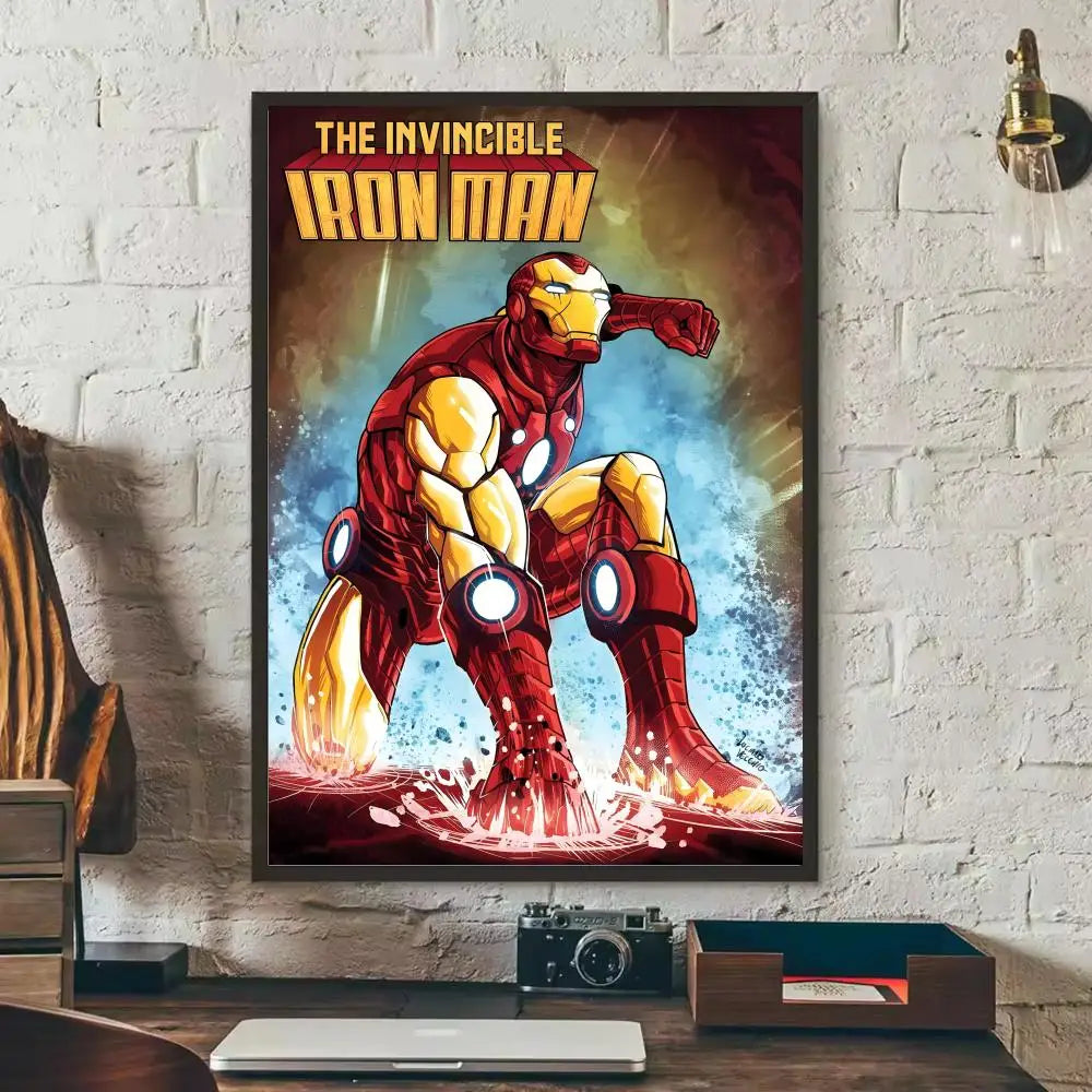 Iron Man-sticker - Close-up