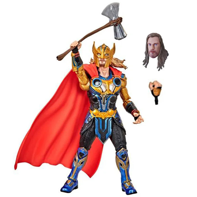 Avengers Thor-figuur - Gevleugelde helm en Stormbreaker-bijl