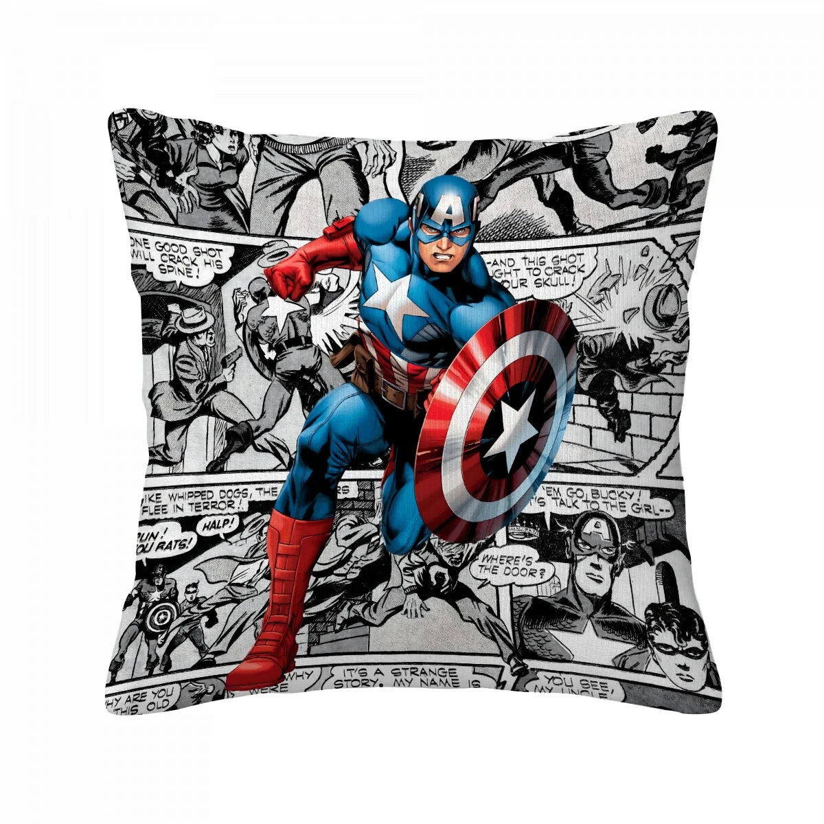 Kussenhoes Avengers-groep - Civil War-poster