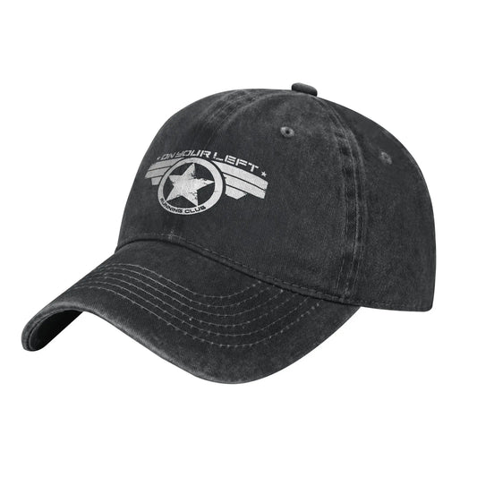 Avengers-pet Captain America – On Your Left, zwart
